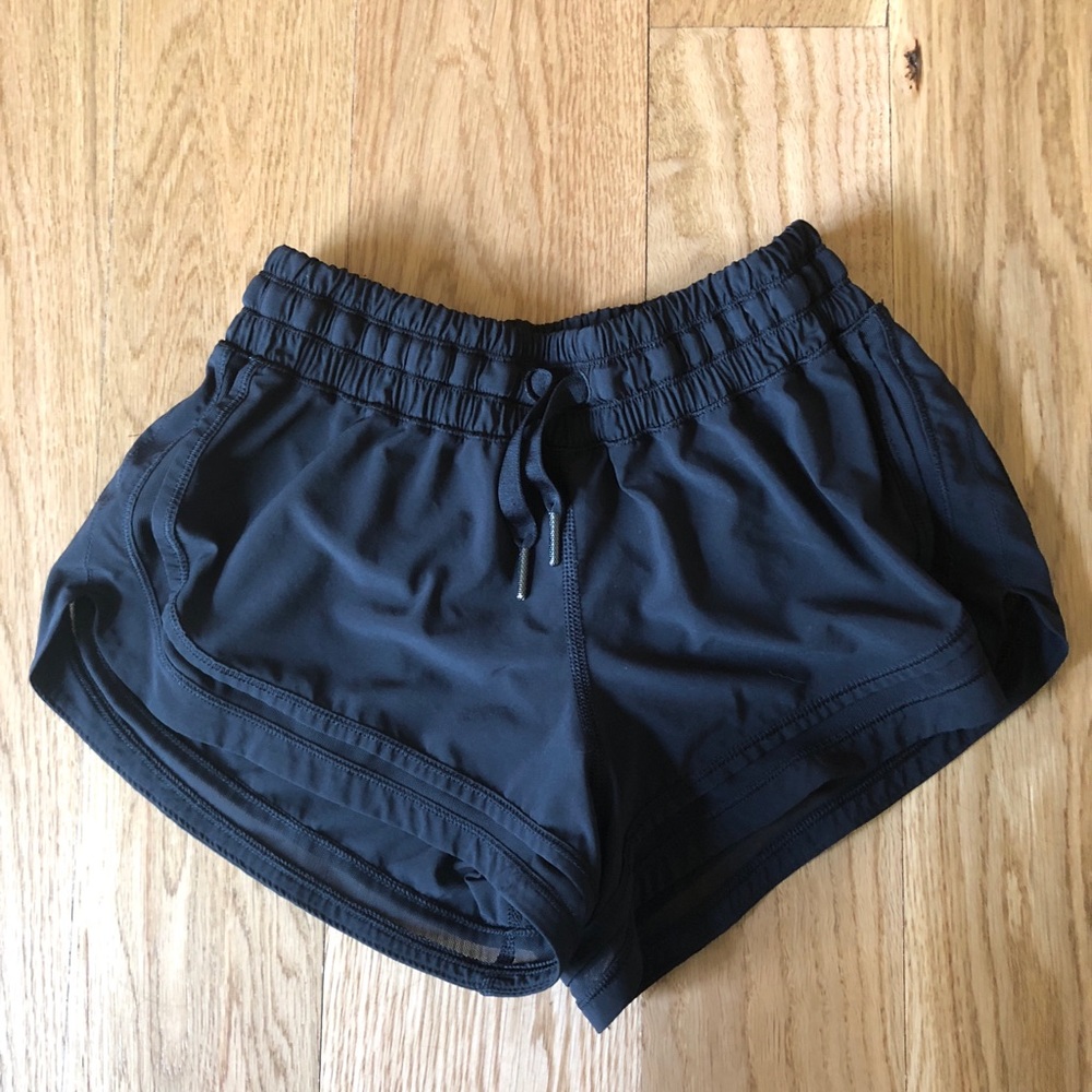 Black lululemon shorts